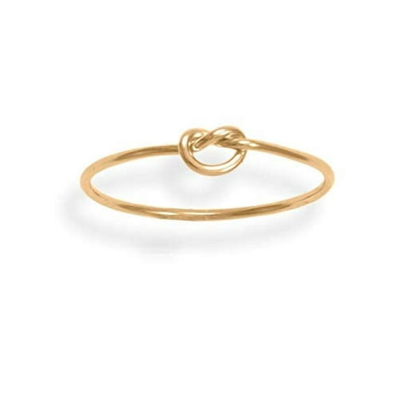 14k Gold-Filled Thin Love Knot Ring (6)