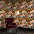 thumbnail image 2 of Peel and Stick Wallpaper Vibrant Butterflies Colorful Flowers Bloom Wall Mural 23.6in x 9.8ft Self Adhesive Removable Wall Paper Renter Friendly Wallpaper for Nursery Bedroom Cabinets, 2 of 8
