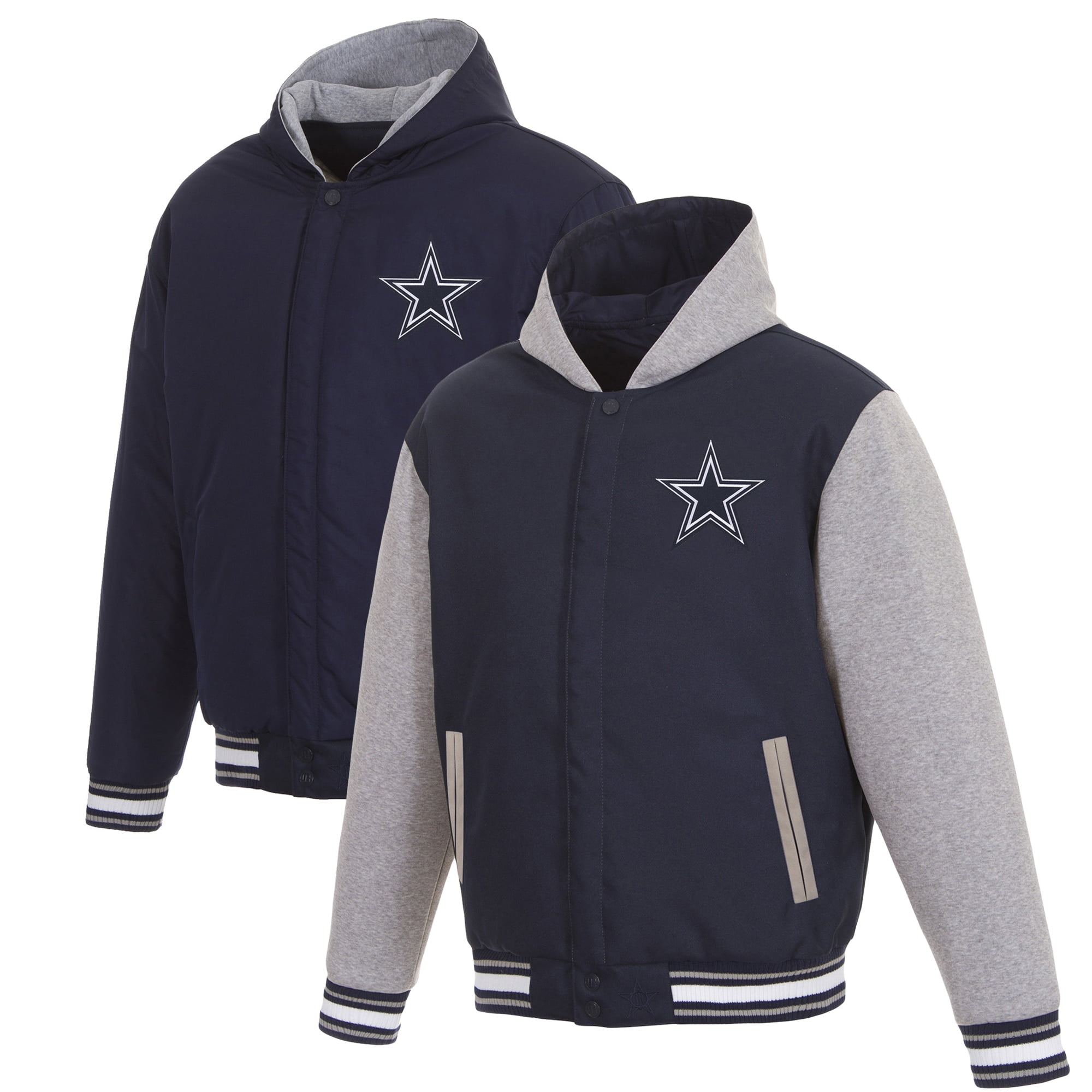dallas cowboys reversible jacket