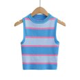 thumbnail image 3 of GigrtiJin Women's Sweater Tank Tops Sleeveless Knit Pullover Tank Tops Trendy Striped Color Block Casual Slim Shirts, 3 of 4