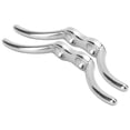 thumbnail image 2 of 6 Inch Cleat, Strong Stainless Steel Hardware Flagpole Cleat Hook 2pcs/set With Mounting Screws For Canoe And Kayak For Small Boats, 2 of 8