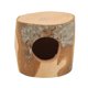 thumbnail image 1 of Tubo de madera para túnel de hámster, escondite con agujero para árbol, escalada, masticación, para conejillo de indias, 1 of 5