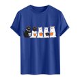 thumbnail image 6 of mgoYE Halloween T-Shirts for Men Short Sleeve Casual T-Shirt Men Comfortable Printed Shirt Fall Fashion Men's Shirts Size 2XL, 6 of 6
