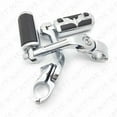 thumbnail image 6 of HTT-MOTOR Chrome 5" Long FootPeg Kit 1.25" Engine Guard For Yamaha Roadstar xv1700, 6 of 6