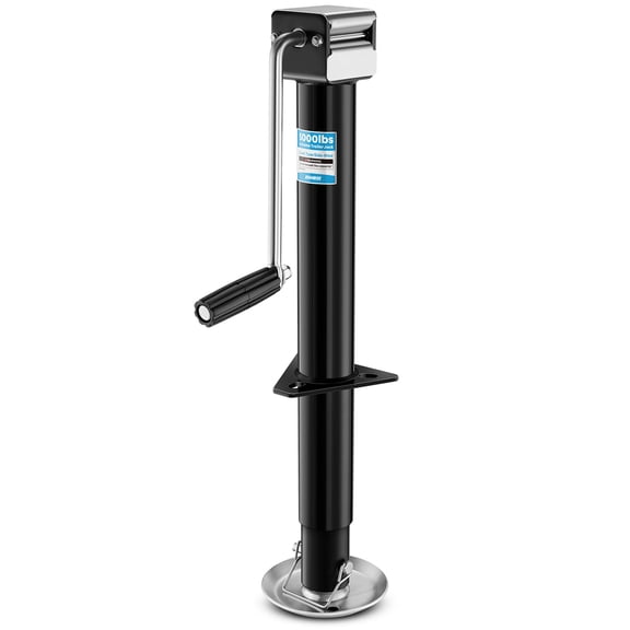 Kohree 5000 lbs A-Frame Manual Trailer Jack, 22.5" Vertical Travel, Adjustable Drop Leg RV Tongue Jack with Ergonomic Handle for Horse, Utility, Yacht, Camping Trailer