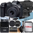 thumbnail image 1 of Canon EOS R7 Mirrorless Camera with RF-S 18-45mm Lens + SanDisk 128GB Memory Card + Case + ZeeTech Accessory Bundle, 1 of 8