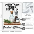 thumbnail image 3 of 2 Pcs Funny Kitchen Towels,Funny Kitchen Quirky Patterns Microfiber Dish Towels,Kitchen Tea Towels,Kitchen Towel Set (18" X 26"), 3 of 3