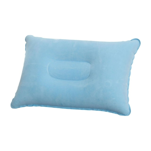 Oreiller Gonflable pour Camping Maison Voyage Portable Confortable Doux Repos Sieste Sommeil Accessoire