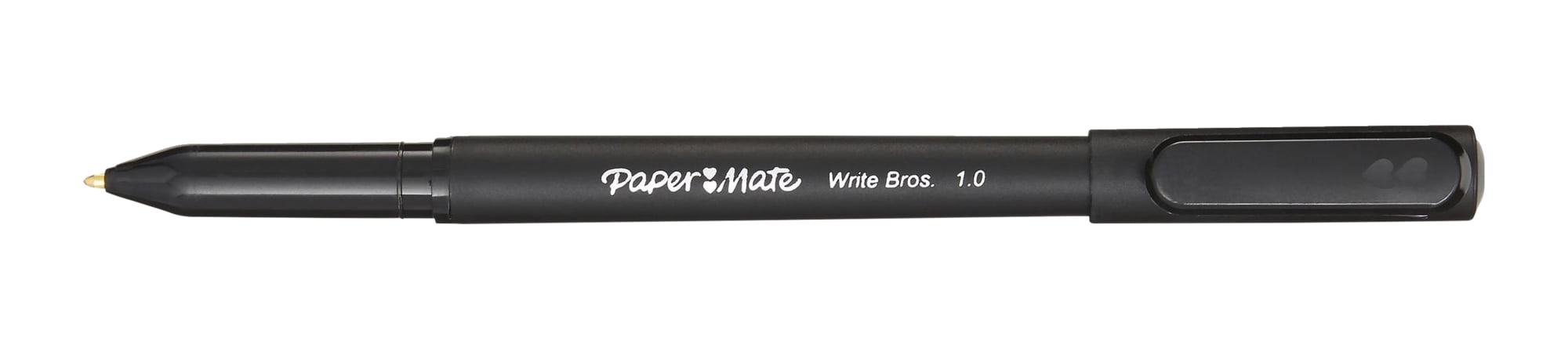 Paper Mate Write Bros. Ballpoint Pen Bold Point Black Ink Dozen (2124520) :  Target