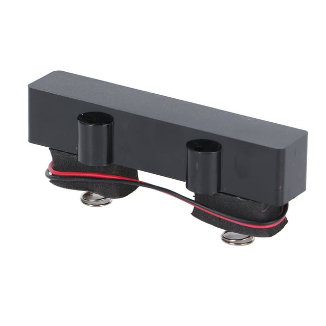 Bass Pickup Accessory, 4 String Bass Pickup Plastic Cover Noiseless Set Bass Pickup For Electric For Professional 91mm+94mm,94mm+94mm