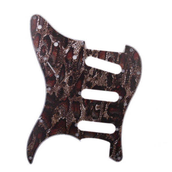 de guitarra de serpiente 3 capas SSS Piezas geniales para guitarristas Nuevo Gloria Golpeador de guitarra