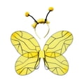 thumbnail image 1 of Disfraz de abeja con alas, accesorio para presentaciones infantiles, cumpleaños y diadema, 1 of 9
