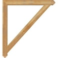 thumbnail image 3 of Ekena Millwork 4"W x 44"D x 48"H Traditional Arts & Crafts Rough Sawn Bracket, Western Red Cedar, 3 of 4