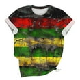 thumbnail image 5 of Weiqiqre Plus Size Spring Clothes for Women Celebrate Shirt African American T-Shirt Black History Tee Short Sleeve Tops, 5 of 5