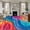 Multi, variant on 6'x9' Area Rugs, Orange Pink Blue Moire Indoor Outdoor Area Rug for Living Room Bedroom, Minimalist Abstract Waves Washable Bathroom Rugs Kitchen Floor Carpet Mats Home Decor Aesthetic
