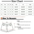 thumbnail image 3 of Kmdttou Women's Compression Shorts Yoga Shorts Pants Bandage Elastic Waist Casual Short Pants on Clearance,White L, 3 of 7