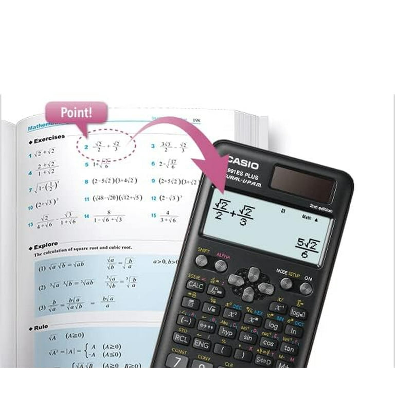Casio FX-991ES Plus-2nd Edition Scientific Calculator - Walmart.com