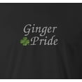 thumbnail image 2 of 9 Crowns Mens Happy Saint Patricks Day 2022 Funny T-shirts (Medium, Ginger-Black), 2 of 3