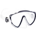 thumbnail image 2 of Set de Snorkeling Cressi Tino & Island Para Buceo y Snorkeling Negro/Transparente, 2 of 3