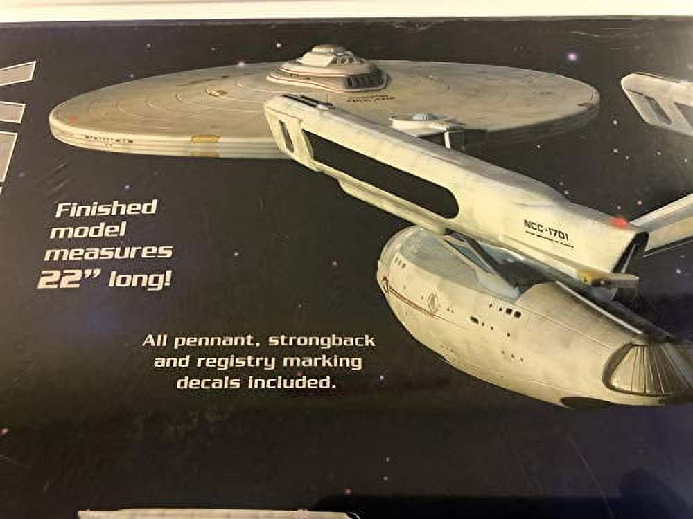 AMT 1080 Star Trek USS Enterprise NCC-1701 Refit 1:537 Scale Model Kit
