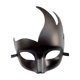 thumbnail image 3 of Máscara de media cara para cosplay, novedad, máscara de Halloween con curva de llama, máscara para ojos estilo B, 3 of 9