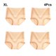 thumbnail image 5 of Minnieouse Ropa interior de algodón para mujer, lencería de cintura alta, calzoncillos elásticos sin rastro, ropa interior transpirable de Ropa interior Albaricoque SG, 5 of 6