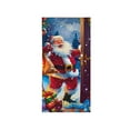 thumbnail image 2 of Santa Claus Door Cover 6.7x3 Ft Xmas Party Atmospheres Backdrops Versatile Door Curtains Holiday Decoration Gifts Christmas Door Covers for Doors, Wall, Windows, 2 of 6