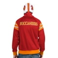 thumbnail image 2 of Men's Pro Player Red/Orange Tampa Bay Buccaneers Retro Helmet Full-Zip Hooded Track Jacket, 2 of 4