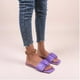 thumbnail image 5 of Sandalias de cuero Mujer Zapatillas con punta abierta Sandalias unidireccionales Wmkox8yii hj789, 5 of 6