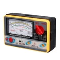 thumbnail image 1 of Resistance Insulation Resistance Meter Digital Ohmmeter  Handheld Insulation Tester Megameter 0-2000 milliohm  100V/250V/500V/1000V High Accuracy Megohmmeter Insulation Measurement, 1 of 7