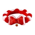 thumbnail image 2 of Dujiujun Pet Collar Charming Dragon Year Theme Soft Dog Necklace Plush Ball Decor Comfortable Cat Neck Circle Pet Accessory, 2 of 8