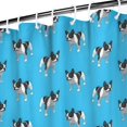 thumbnail image 3 of French Bulldog Shower Curtain 72"x72" ,Bathroom Decorative Shower Curtains Set with 12 Hooks,Modern Waterproof Washable Shower Curtain, 3 of 6