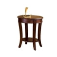 thumbnail image 1 of Troy Wooden End Table in Cherry Brown Finish, 1 of 4