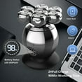 thumbnail image 3 of 6 in 1 Electric Head Shaver for Bald Men 7D Floating Cutter Beard Trimmer Clipper IP68 Waterproof Shaving USB Wireless Charging, 3 of 12