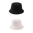 thumbnail image 1 of 2x Sombrero de de moda clásico Sombrero de terre de color sólido Sombrero anti lavabo UV, 1 of 9