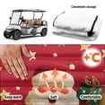 thumbnail image 6 of XYZCANDO Christmas Santa Claus Golf Cart Seat Cover with 4 Pockets - Non-Slip Washable Universal Accessory for Golf Lovers, 6 of 8