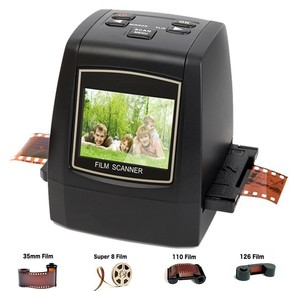 DIGITNOW Film Scanners with 22MP Converts 126 KPK/135/110/Super 8 Films