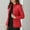 A19 Red, variant on Xdegoge Quilted Puffer Jackets for Women Long Sleeve Zip up Stand Neck Coats Lightweight Winetr Down Jacket Casual Warm Padded Coat with Pockets Outerwear