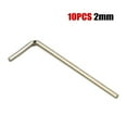 thumbnail image 2 of 10pcs L-type Hex Wrench Hexagon Wrench Key Wrench Optional 1.5-6mm 2mm, 2 of 9