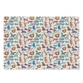 thumbnail image 1 of Cats Cutting Board, Cheerful Sketch Art of Kittens in Pastel Colors and Different Positions Animals, Decorative Tempered Glass Cutting and Serving Board, Large Size, Multicolor, by Ambesonne, 1 of 1