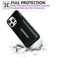 thumbnail image 4 of Allytechgroup Detachable Magnetic Wallet Case for iPhone 16, 2 in 1 Slim Wallet Case with Credit Card Slots, Shockproof Premium PU Leather Kickstand Cover Case for Women Men, Black, 4 of 6