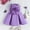 Purple, variant on Toddler Fall Dress Short Sleeves Pink Dress Girls Fall Dresses Dresses for Girls Christmas Dresses for Girls 12-18Months