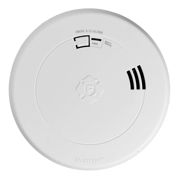 First Alert SMCO200V Battery-Operated 2-in-1 Smoke and CO Alarm with Voice and Location Alerts
