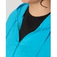 thumbnail image 4 of Plus Size Just My Size® Slubbed Hoodie Color: Process Blue Size: 5X, 4 of 6