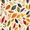 Colorful Leaves, variant on Yayeee Foldable Storage Basket for Shelves with Handles Waterproof Cloth Bins, Psychedelic Pattern