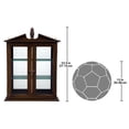 thumbnail image 2 of Design Toscano Amesbury Manoir en Bois Dur Curio Mural, 2 of 5