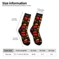 thumbnail image 2 of Cauagu Animal Print Crew Socks for Women and Men,Adult Athletic Running Socks 1-Pair Sports Socks Work Gear Socks with Moisture Wicking, 2 of 6