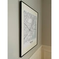thumbnail image 3 of Carte Murale Imprimée Montréal avec Cadre, 3 of 6