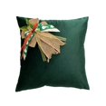 thumbnail image 1 of Funda de cojín con lazo de 45x45 para decoración del hogar, cubierta decorativa de algodón y terciopelo, para sofá, 2023, 1 of 4