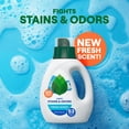 thumbnail image 3 of Concentrated Liquid Laundry Detergent, Fresh Scent from 100% Essential Oils, 53 Loads, 40 fl oz, Plant-Based Stain and Odor Fighting Formula, 3 of 6